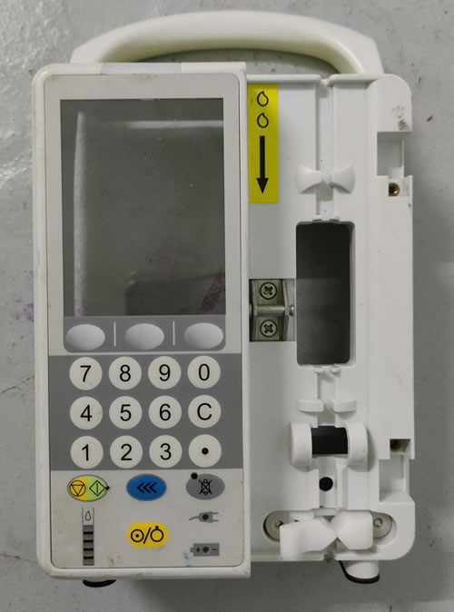 Infusion pump display